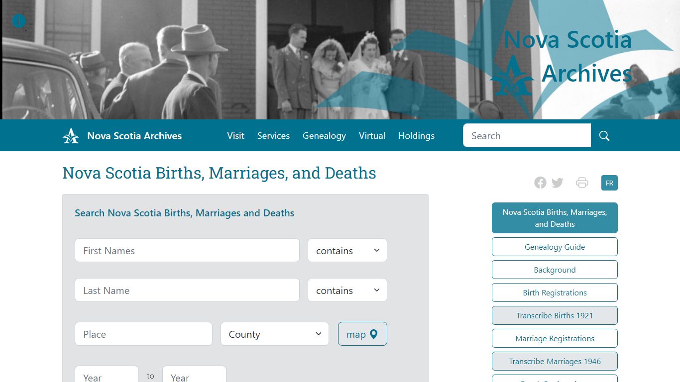 Nova Scotia Archives - Nova Scotia Births, Marriages, and ...